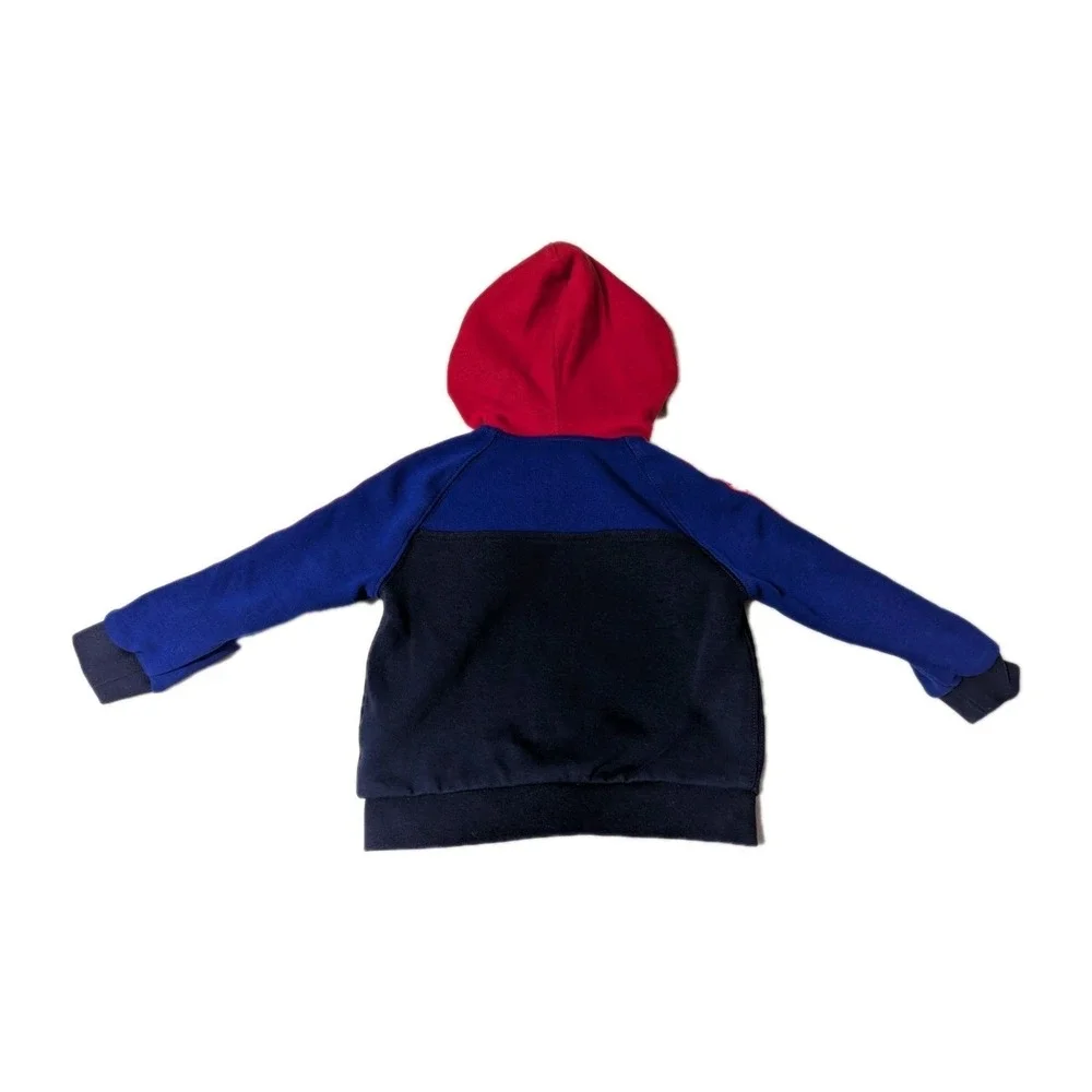 Ralph Lauren Toddler Baby‎ Kids Ski Hoodie Sweatshirt Jacket USA Blue Size 24M